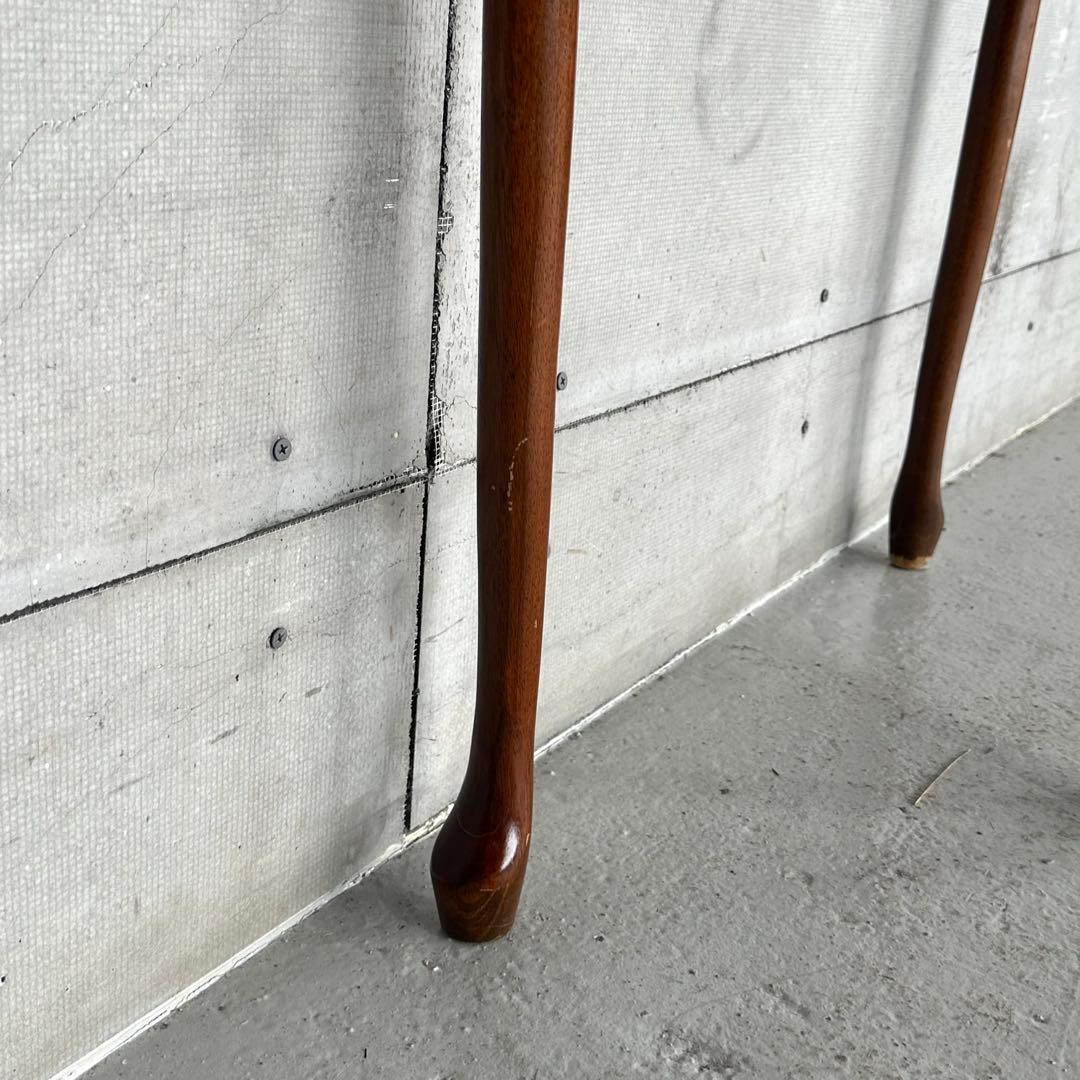 ★90s★猫脚 半円コンソールテーブル｜COGIT｜電話台｜花台｜クラシック家具