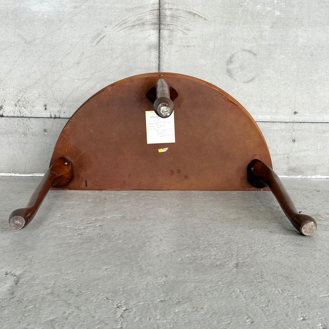 ★90s★猫脚 半円コンソールテーブル｜COGIT｜電話台｜花台｜クラシック家具