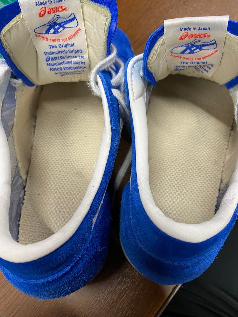 asics リフティングシューズ 25.5青