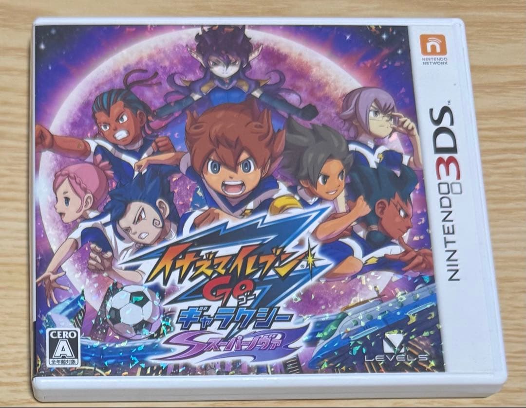 美品‼️イナズマイレブンゲーム3本セット