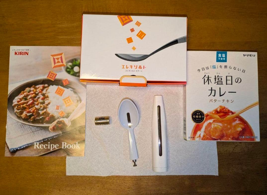 エレキソルトスプーン カレー付き
