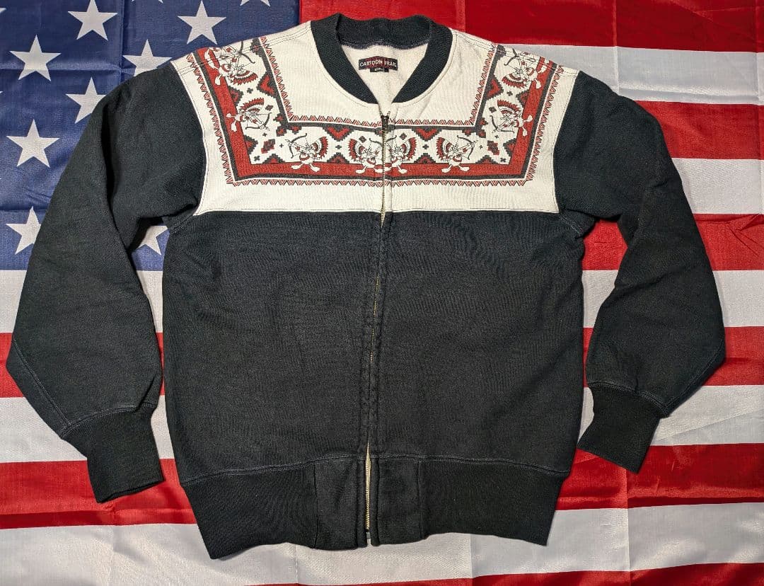 リアルマッコイズ ディズニー スウェット ドナルドダック ウエスタンインディアン