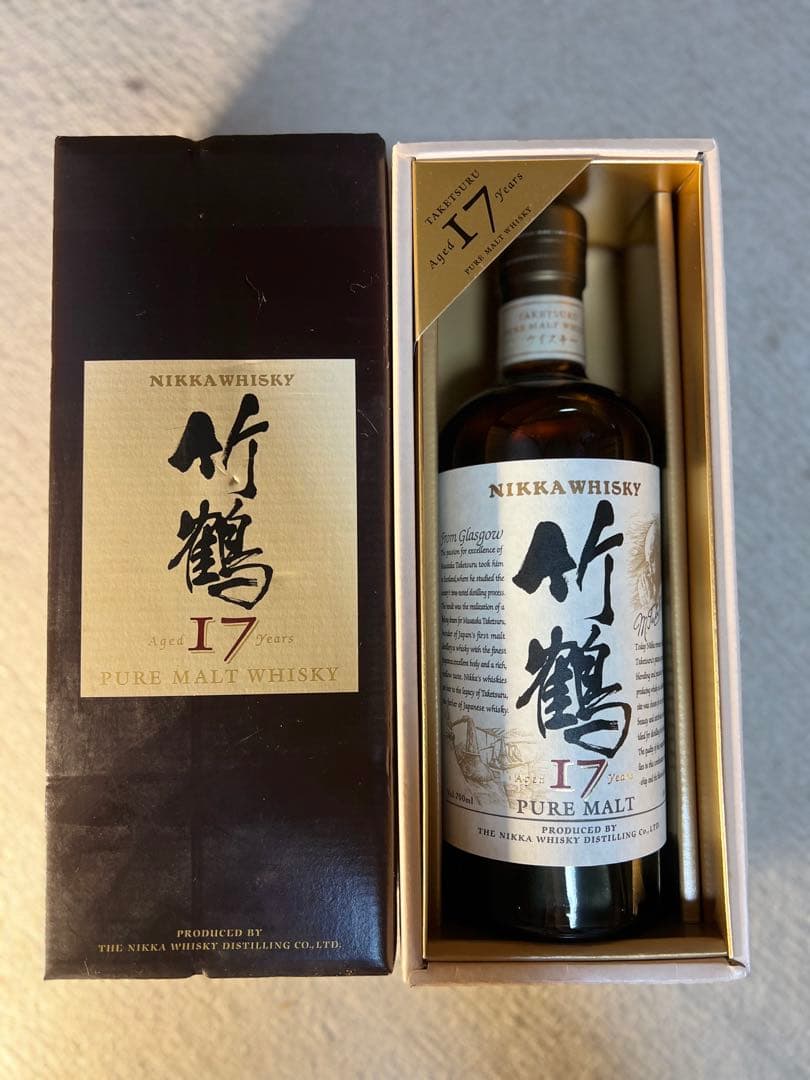 NIKKA 竹鶴 17年 700ml 箱付き