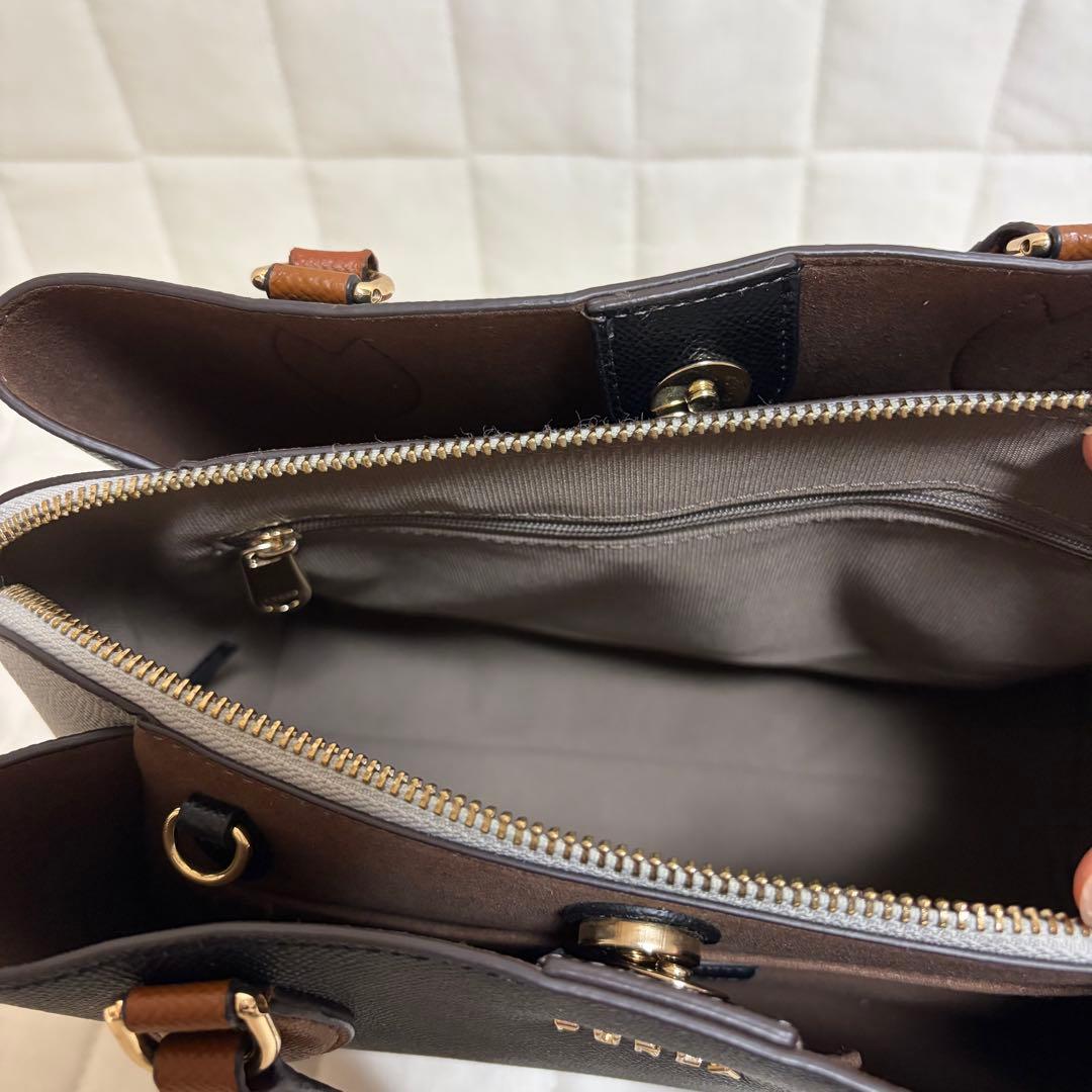 美品☆フルラ2way バイカラー　ミネルヴァトートS