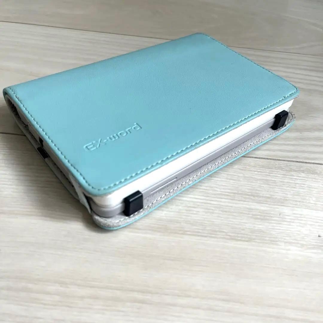 CASIO EX-word XD-SR4900 ホワイト 電子辞書 専用カバー付