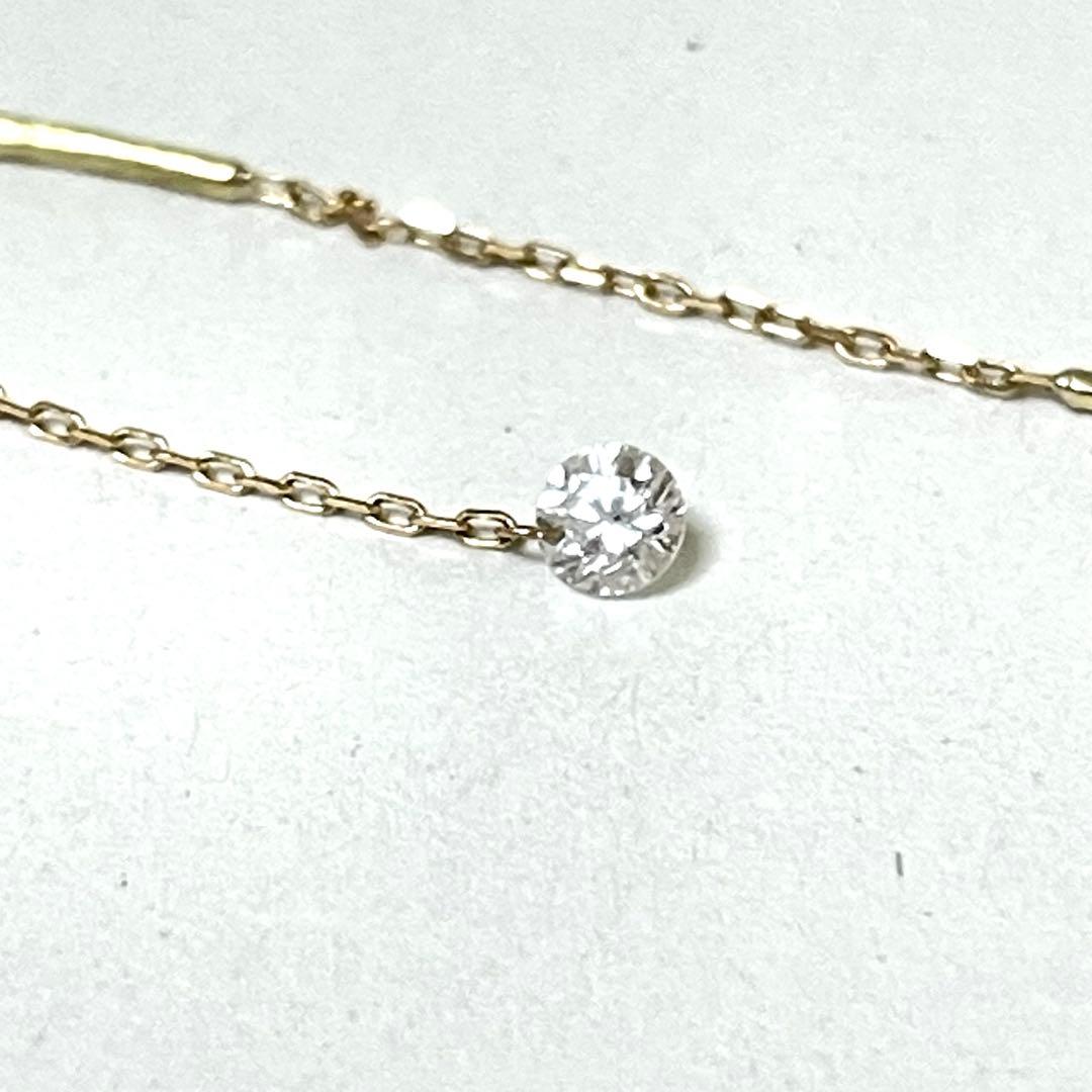 アーカー　スイングダイヤ ピアス K18YG