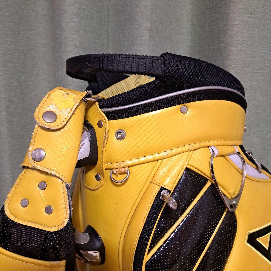 HONMA本格3点式ツアーキャディバッグ。フード付き。9.5インチ。