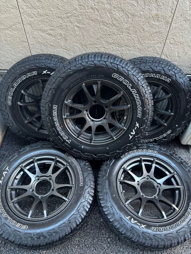 JB64 ジムニー　RAYSグラムライツ 16インチ　5本セット