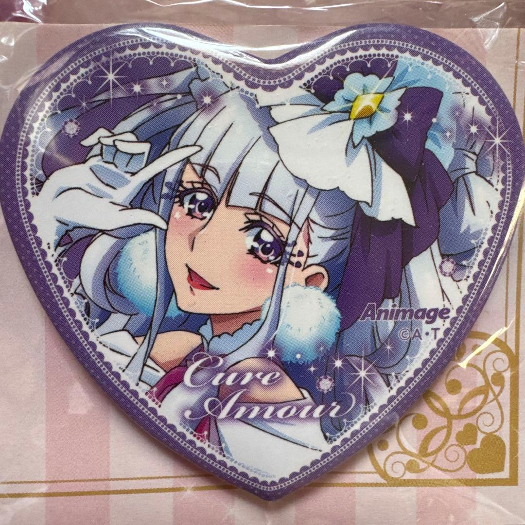 hugっと！プリキュア キュアアムール ルールー・アムール 缶バッジ キミプリ