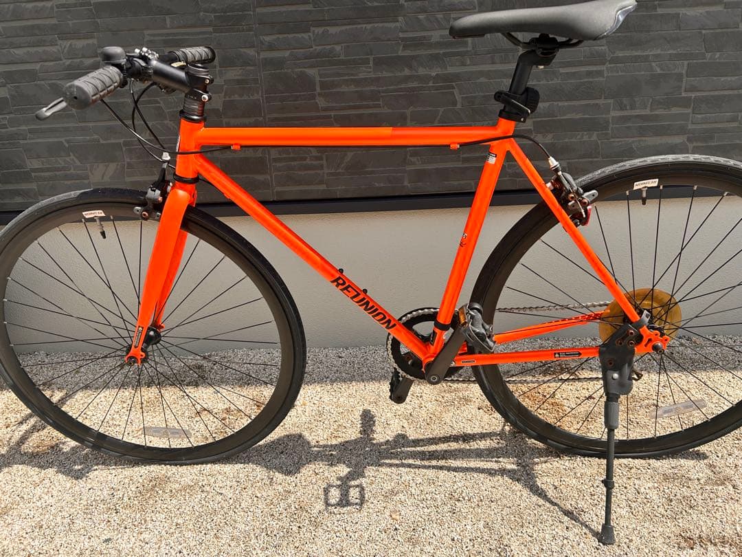 レユニオン　REUNION クロスバイク　オレンジ