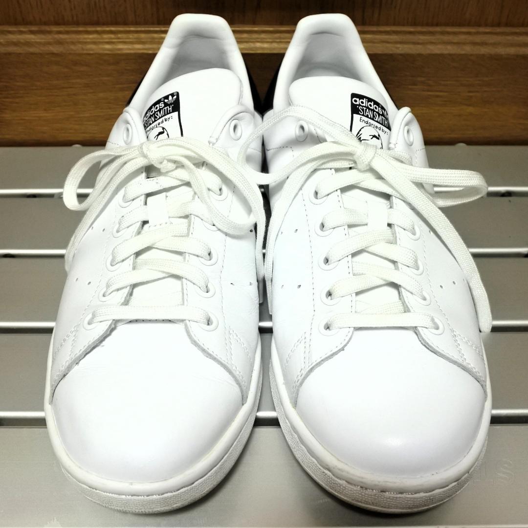 adidas Stan Smith M20325 レザー 白/紺 27.5cm