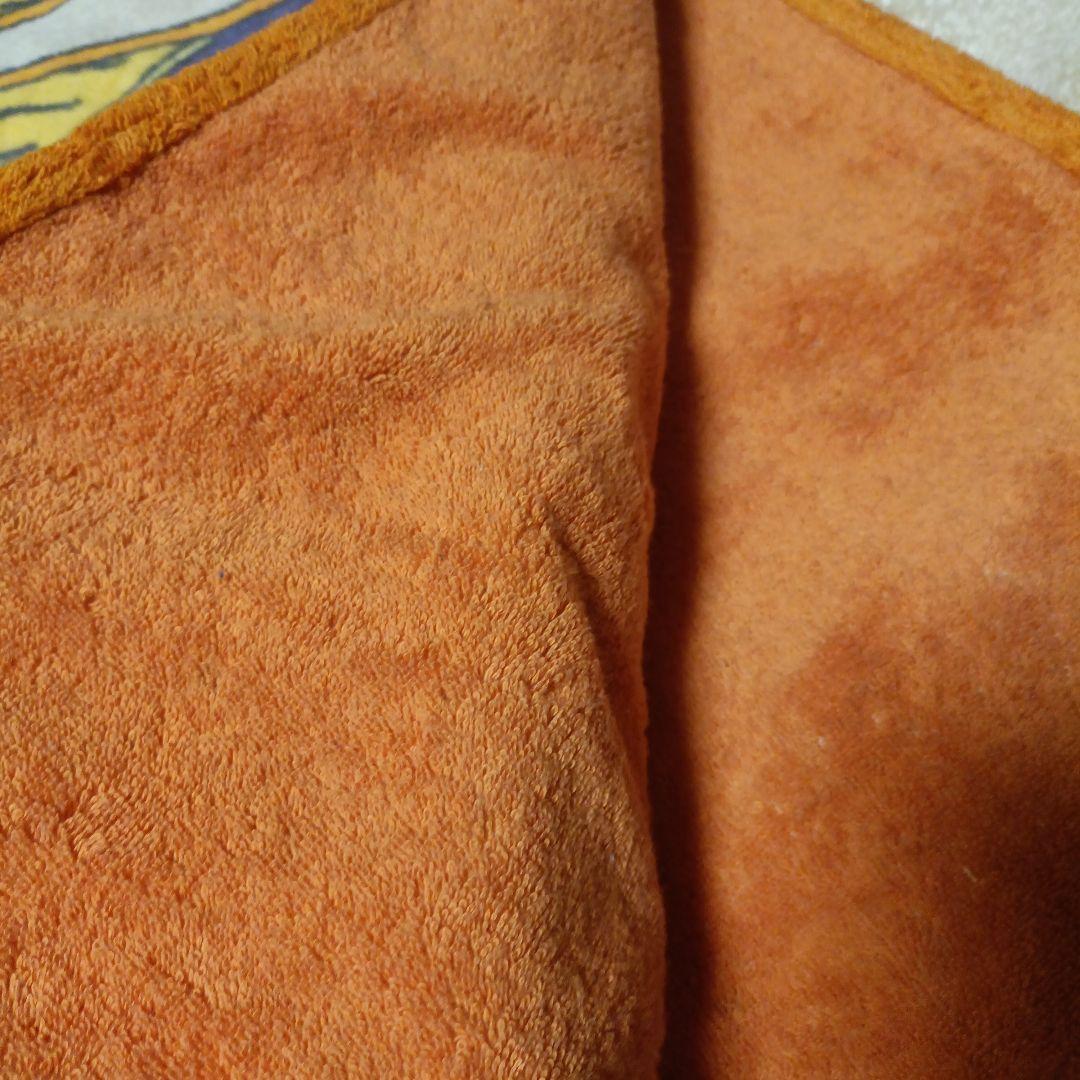 HERMES ビーチタオルバスタオル 象と植物デザイン