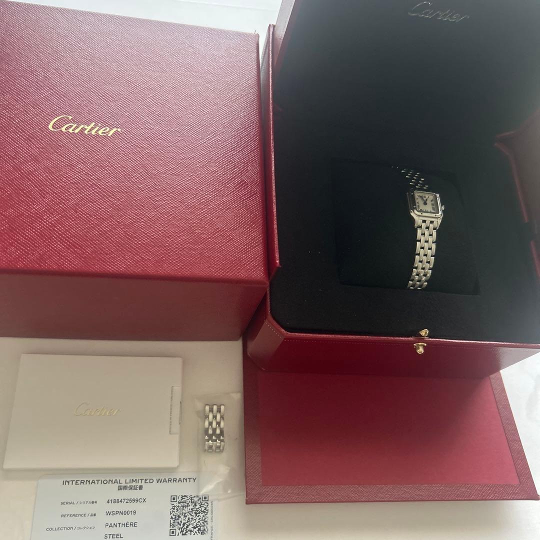まやCartier Panthère ステンレススチール 美品