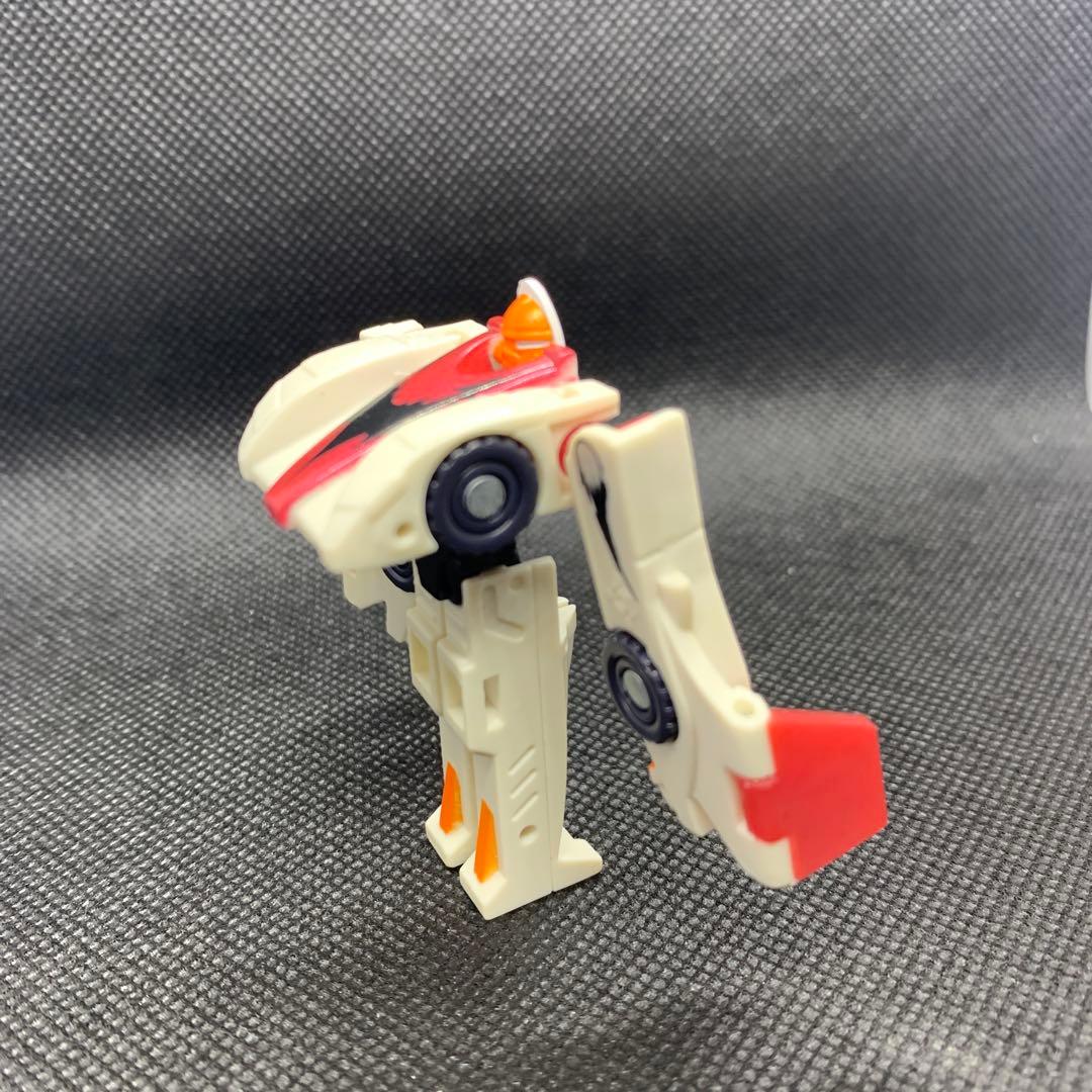 ☆希少品　トランスフォーマー　マイクロン【スピン　ホワイト・レッドカラー】開封