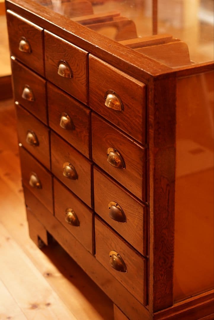 木製洋服ケース ディスプレイ 12引き出し