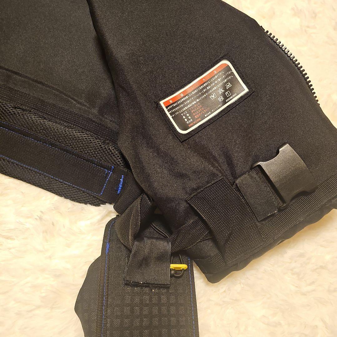 【極美品】マズメ MZXタイドマニアライフジャケットブラック×ブルー