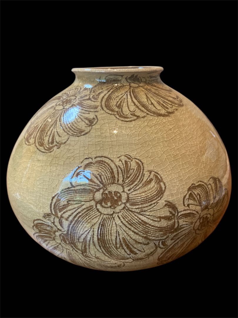 上野焼　豊前吉右衛窯　花瓶