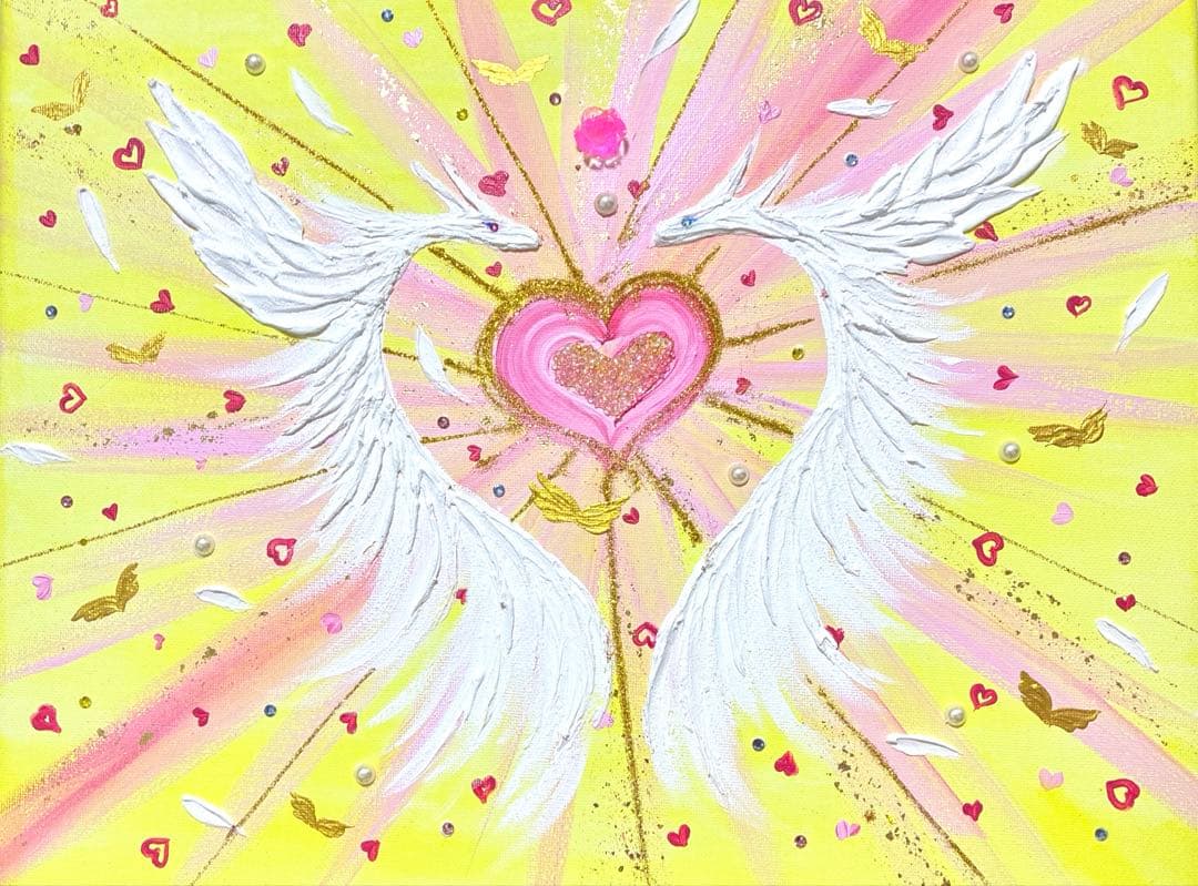 開運絵画　良縁　ソウルメイト引き寄せ　護符