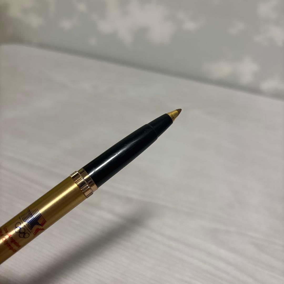 激レア　Pentel ロサンゼルスオリンピックボールペン ゴールド