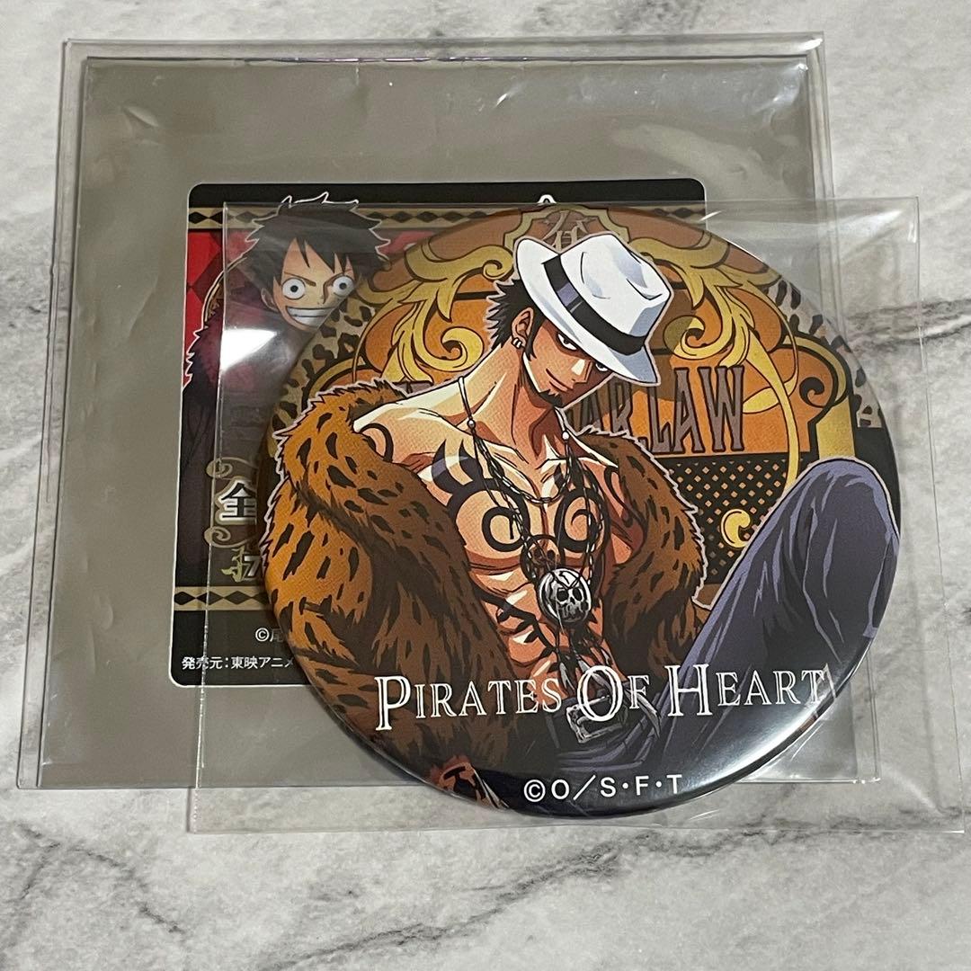 希少 ワンピース トラファルガー・ロー 輩プレミアム バッジ セブンイレブン限定