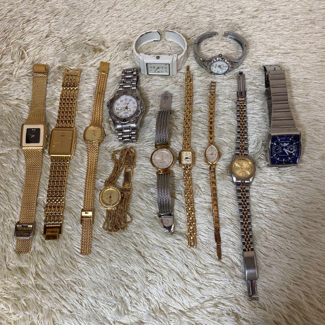 【まとめ】腕時計セット レディース メンズ ジャンクSEICO シャリオール他