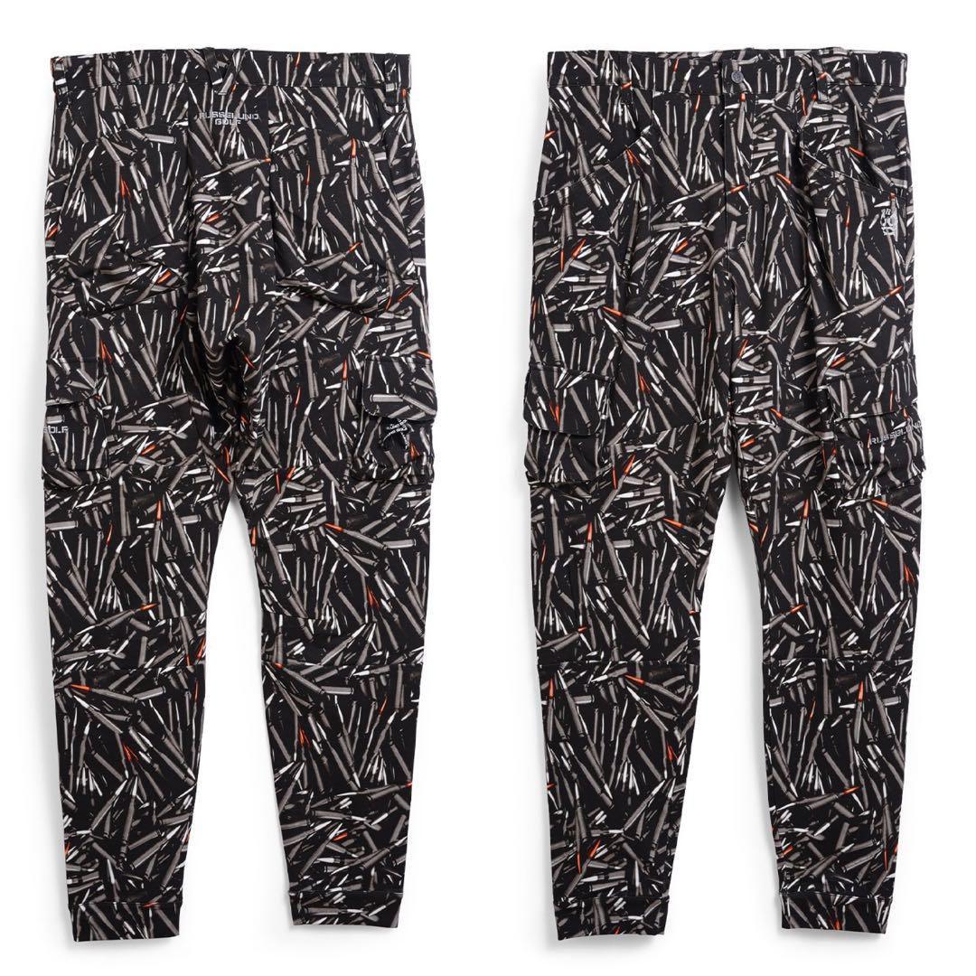 新品 ラッセルノ ゴルフ スキニー ロングパンツ バレット XL 6