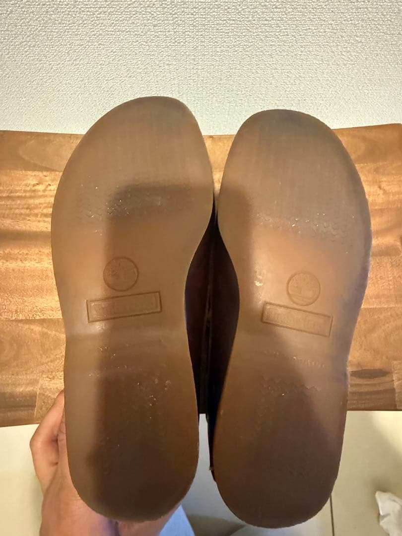Timberland バーガンディ ローファー EU42 26.5cm