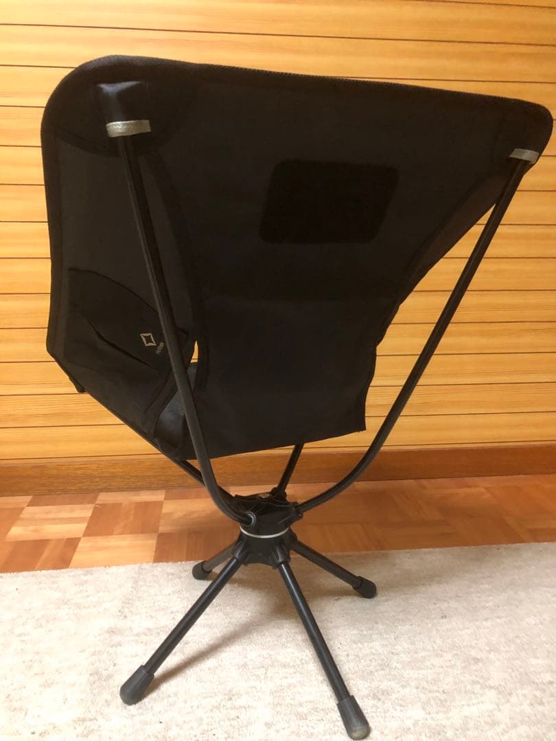 ヘリノックス　スイベルチェア　ブラック