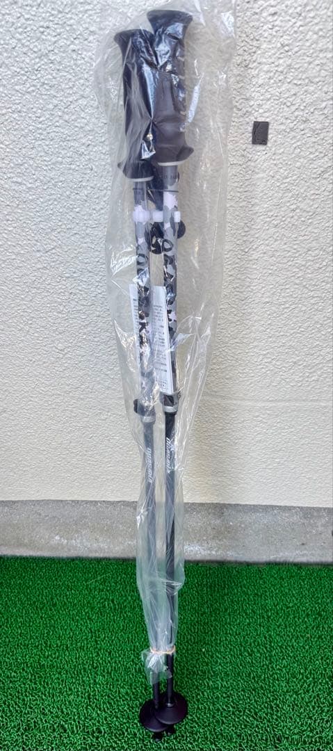 【新品未使用】OGASAKA LC-DM/CAMO 迷彩柄 伸縮式スキーストック