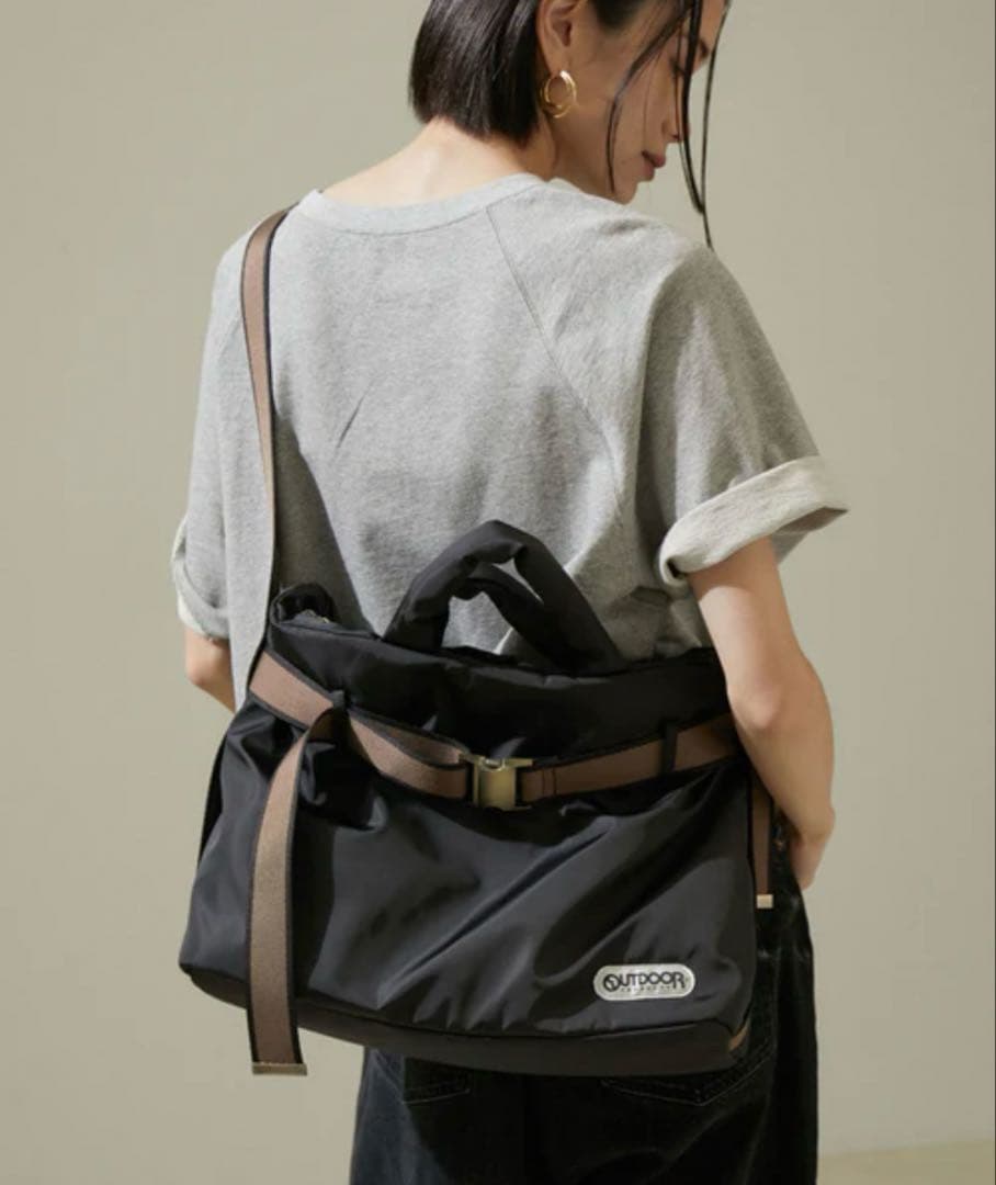 【OUTDOOR PRODUCTS for SALON】別注2WAY横型トート