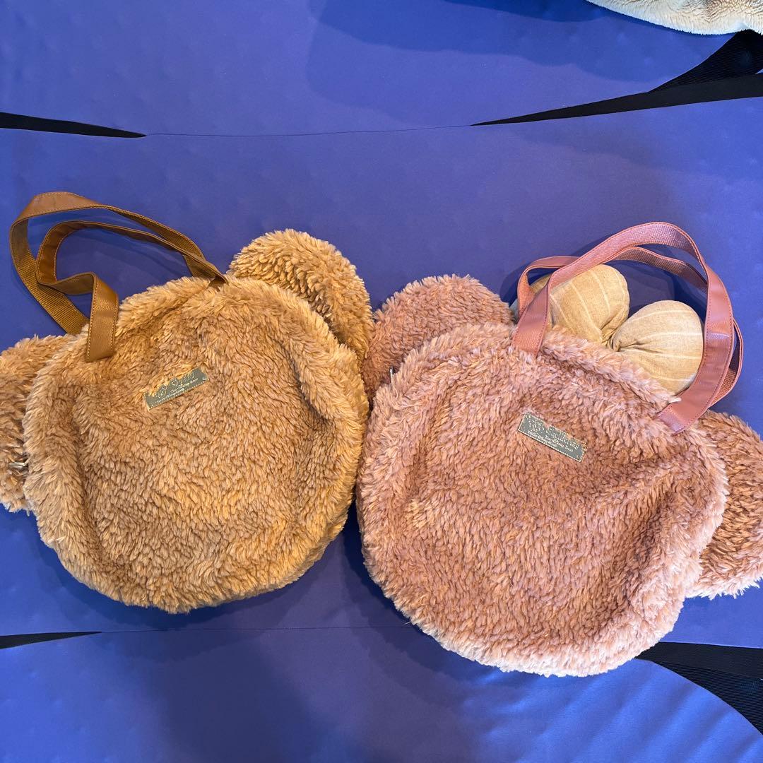 廃盤レア　ディズニー　ダッフィー　シェリーメイ　フェイスバッグ