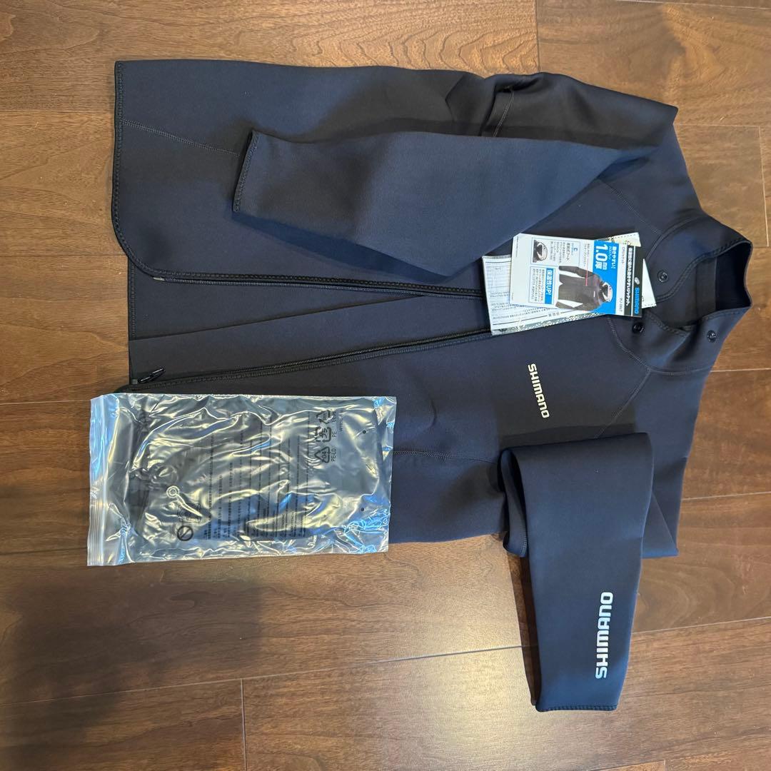 SHIMANO WJ-086T ブラック ウェア 2XL