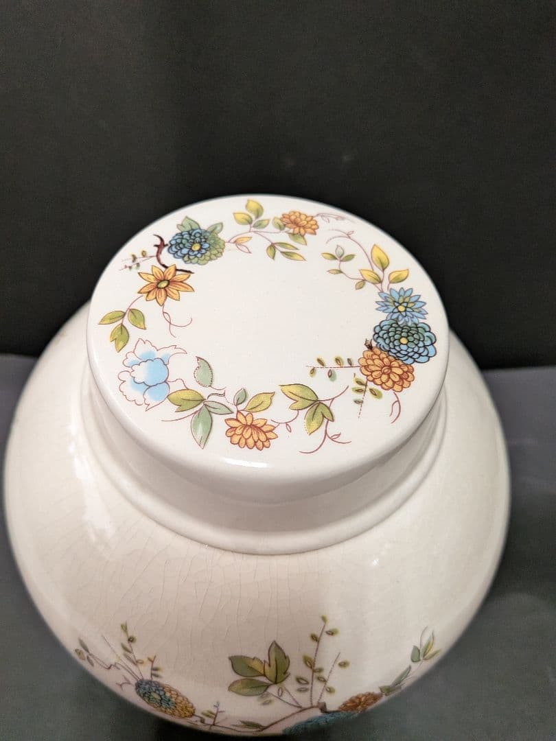 【250823-1】MASON'S社 ジンジャーポット イギリス ヴィンテージ