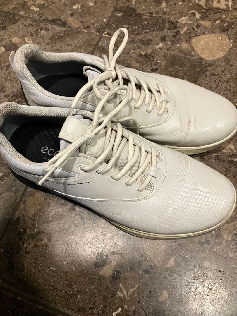 ecco エコー ゴルフシューズ ホワイト系 42