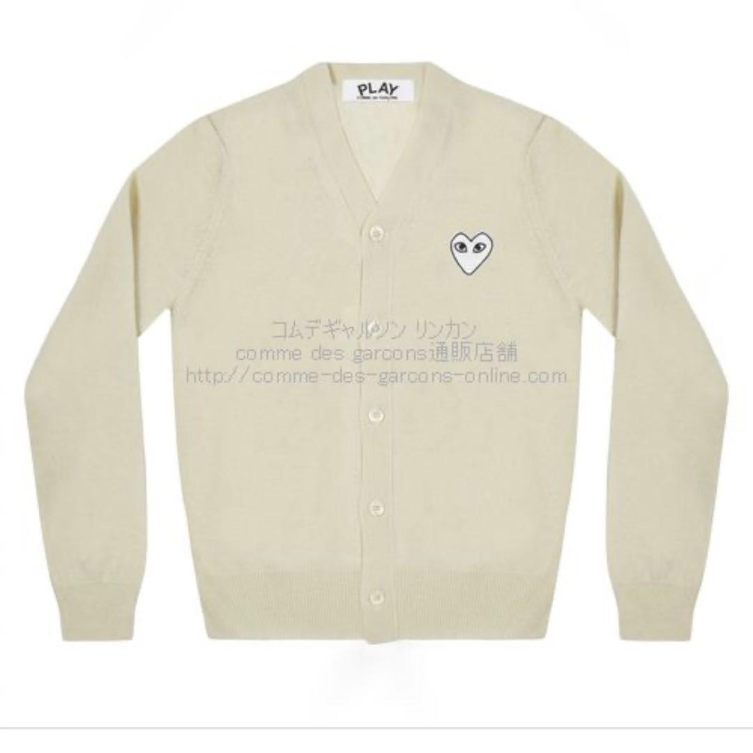 PLAY COMME des GARÇONS カーディガン S 100%wool