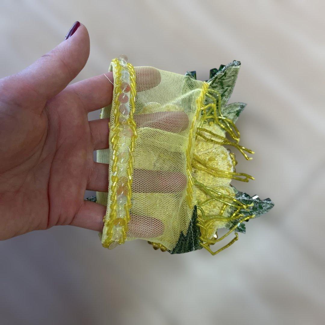 Bella ベリーダンス衣装　レモンイエロー