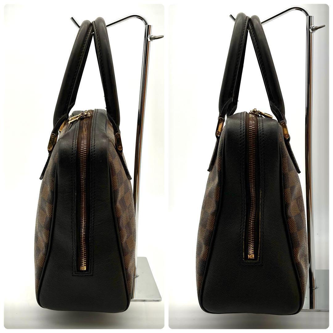 ルイヴィトン　ダミエ　エべヌ　ハンドバッグ　ブレラ　エベヌ ブラウン