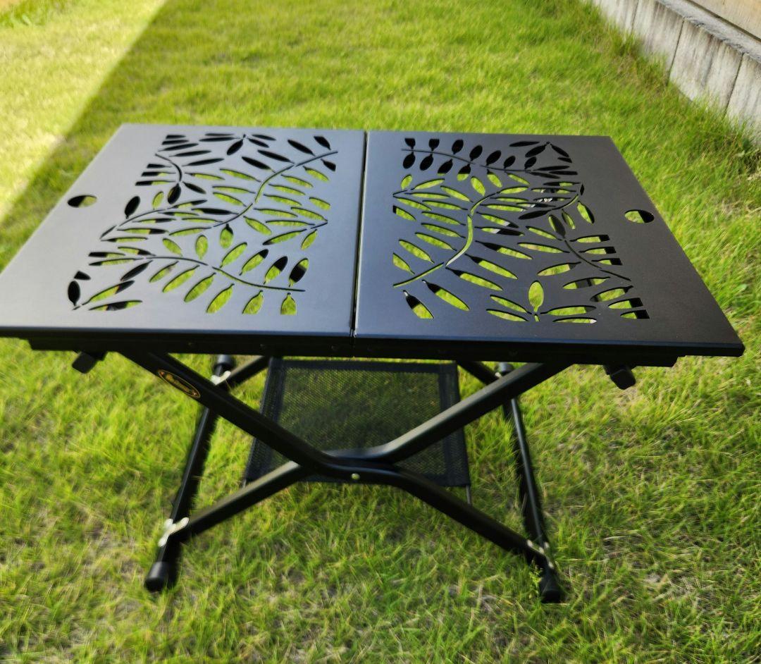 Onway オンウェー　Xテーブル　リーフ柄　IGTテーブル