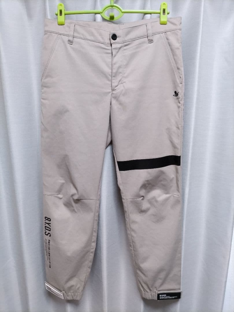 8YARDS ハチヤーズ　ストレッチ　ジョガーパンツ　ベージュ