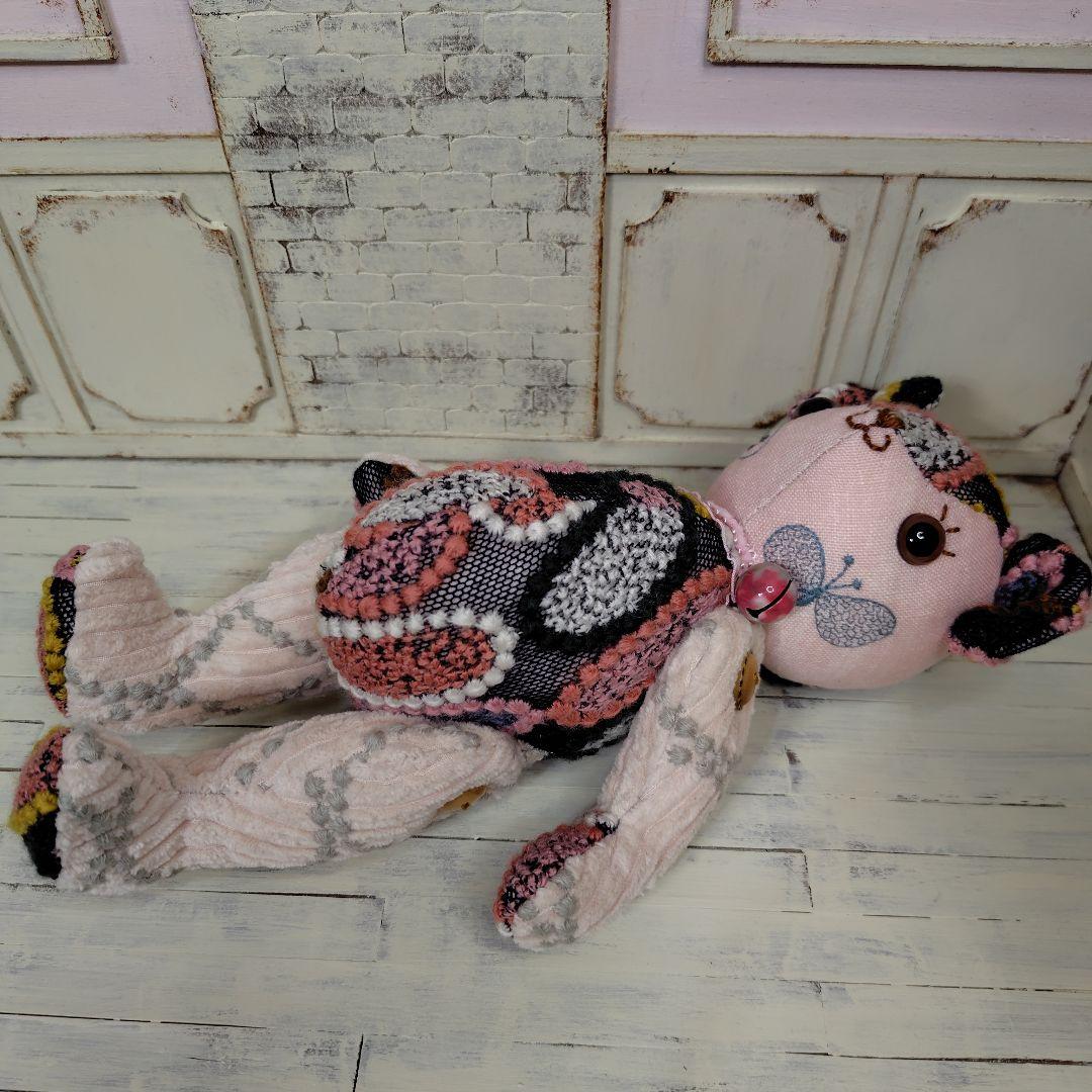 ゆ*こ様 【オークションです】ミナペルホネン＊ハンドメイド＊ぬいぐるみ＊テディベ