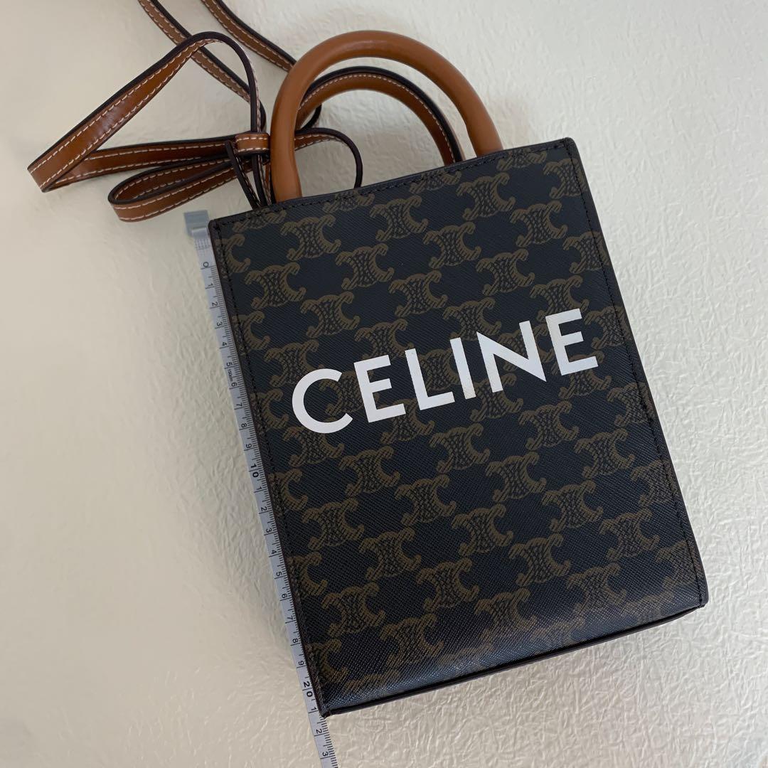 CELINE ロゴ　ショルダーバッグ