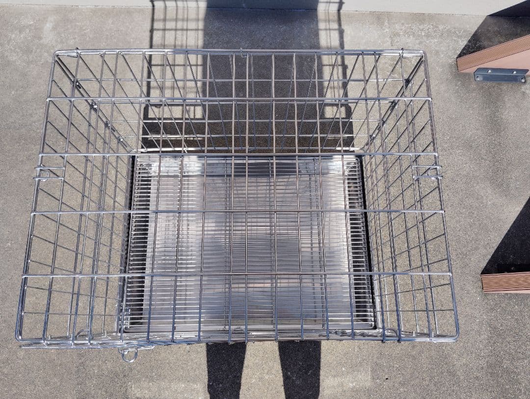 お値下げ、ハチコウ ステンレスケージＭ−ＳＯＰ 長面開 美品