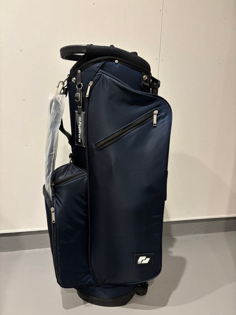FUJIKURA ネイビー ゴルフバッグ(定価44000円)