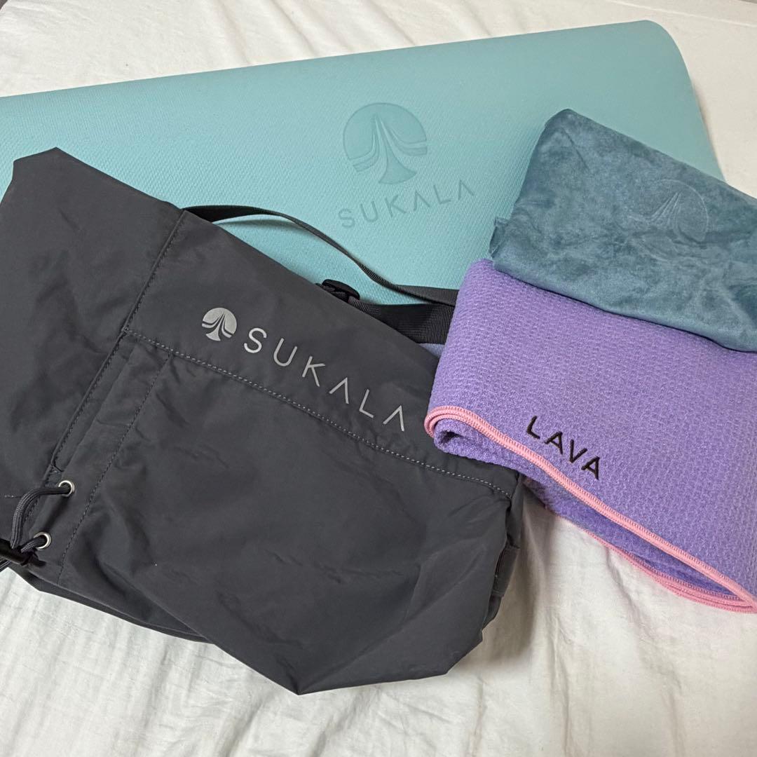 LAVA ヨガマットセット ショルダーバッグ付き