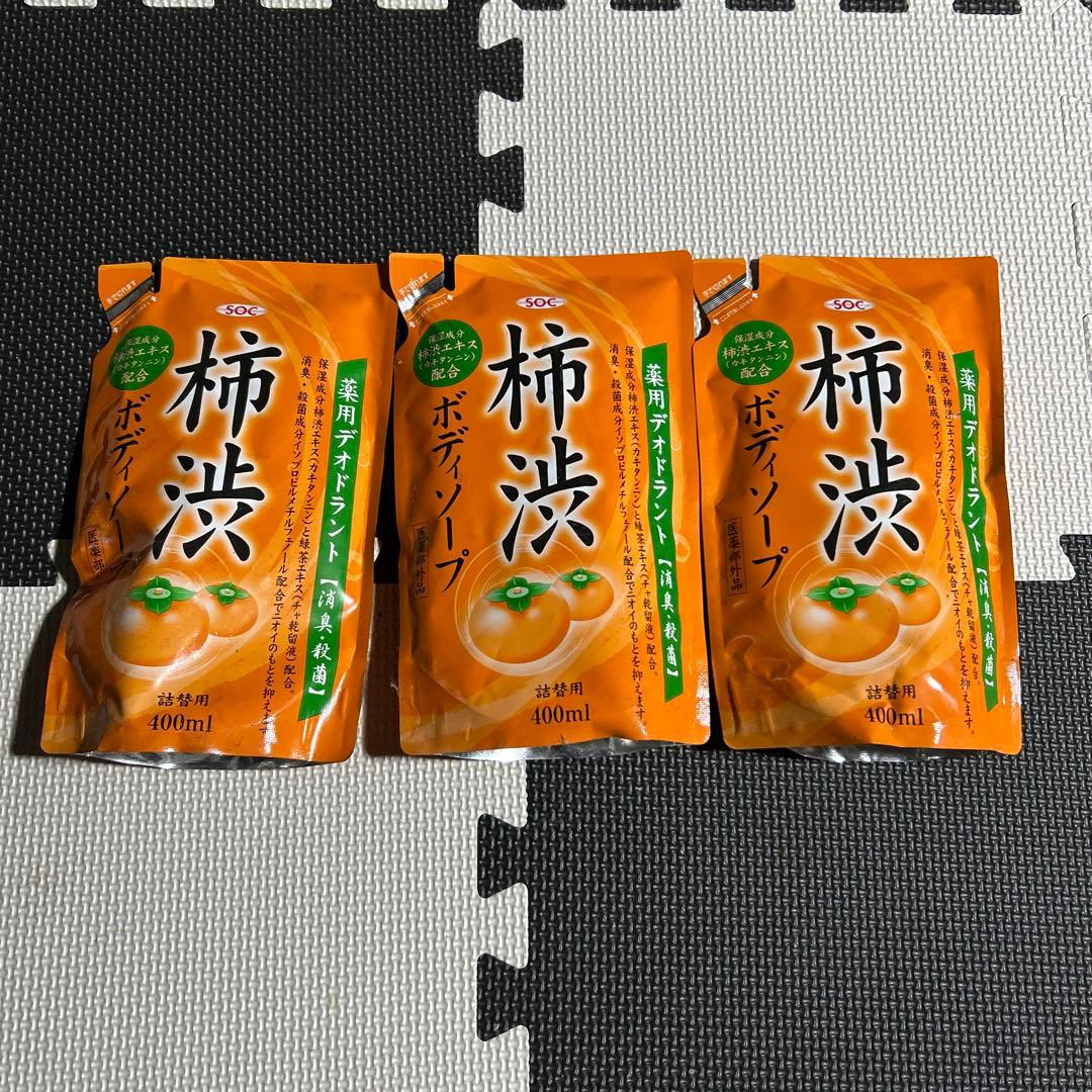 まみむ SOC 薬用 柿渋ボディソープ 詰替 (400mL) 6個セット