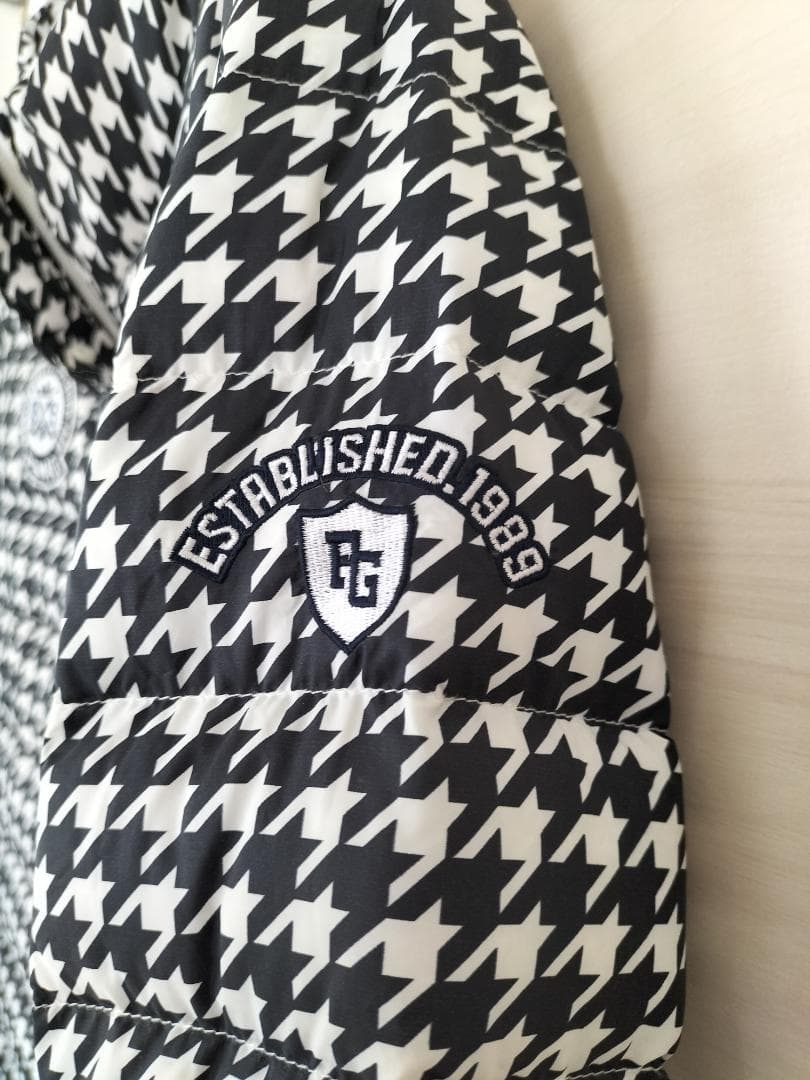 PEARLY GATESダウンジャケット　 2way 　 千鳥柄 　サイズ1