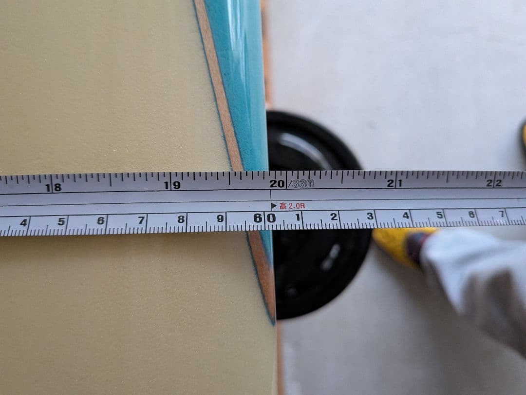 ロングボード 9.1 オーストラリア使用頻度少　傷2か所　引取限定