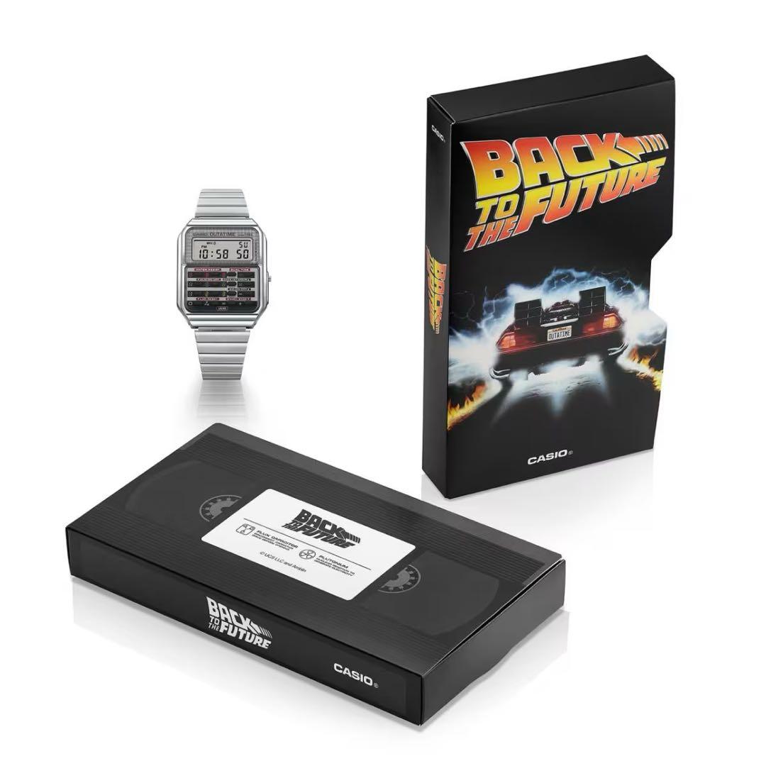 【新品】CASIO Back to the future コラボ 腕時計　タグ付