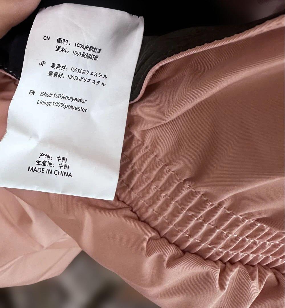 Actleis　スノーウェア 130cm クリームホワイト/ピンク