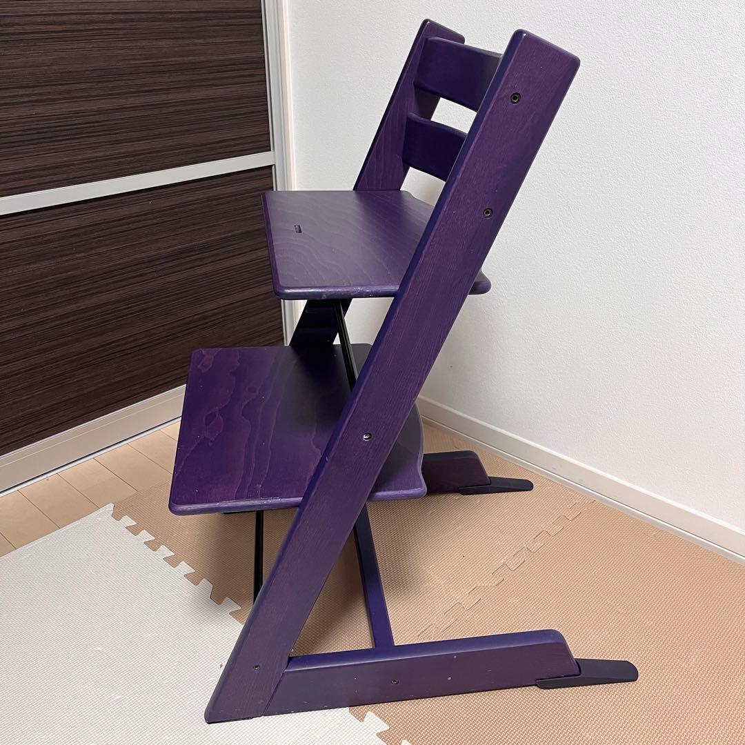 【新型】STOKKE　ストッケ　トリップトラップ　ナンバー5　パープル